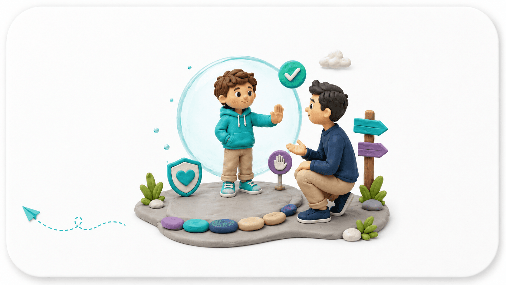 بدن کودک،مرز احترام