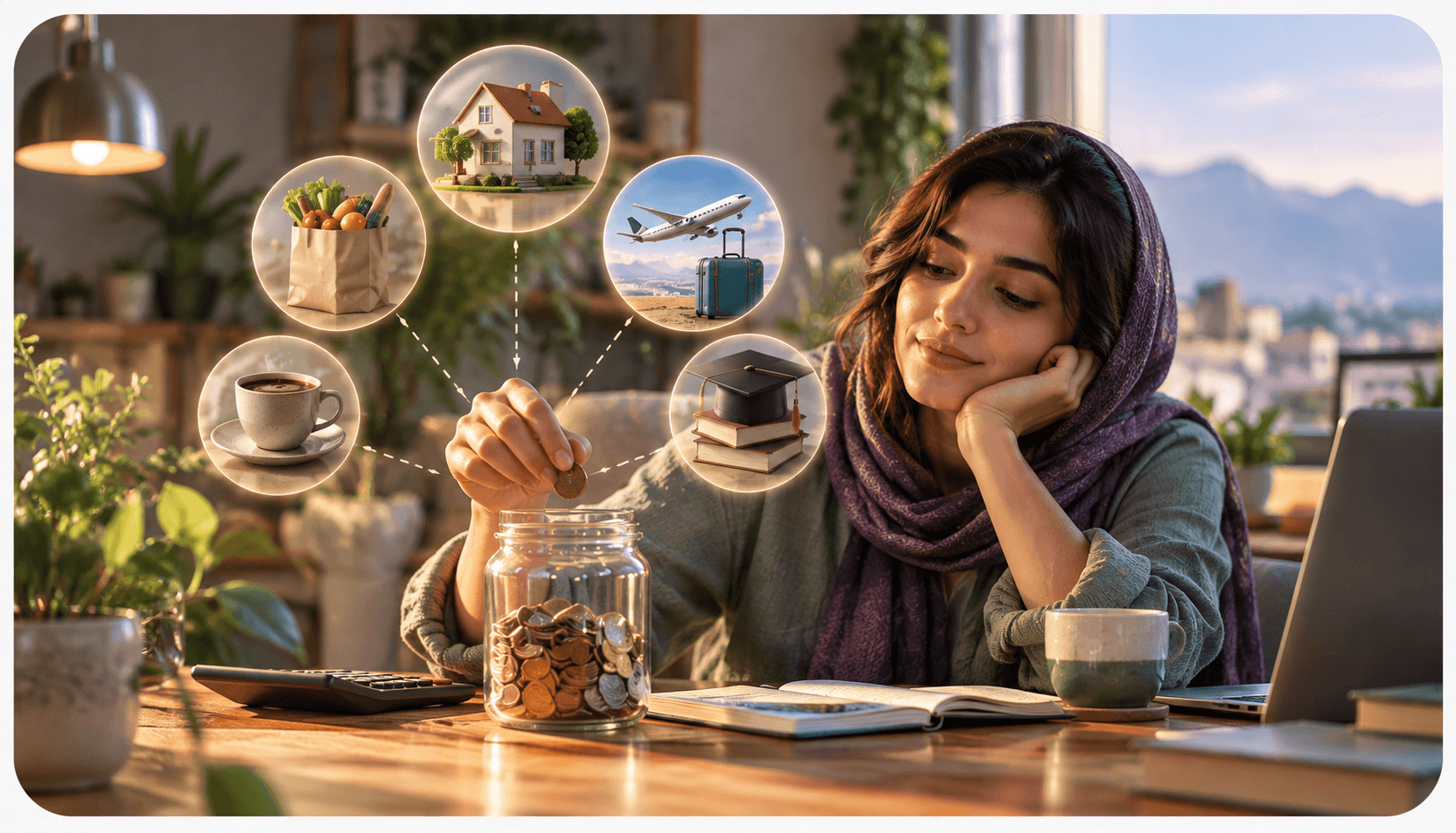 ۷ قدم ساده برای شروع پسانداز؛ از تصمیم تا عادت.