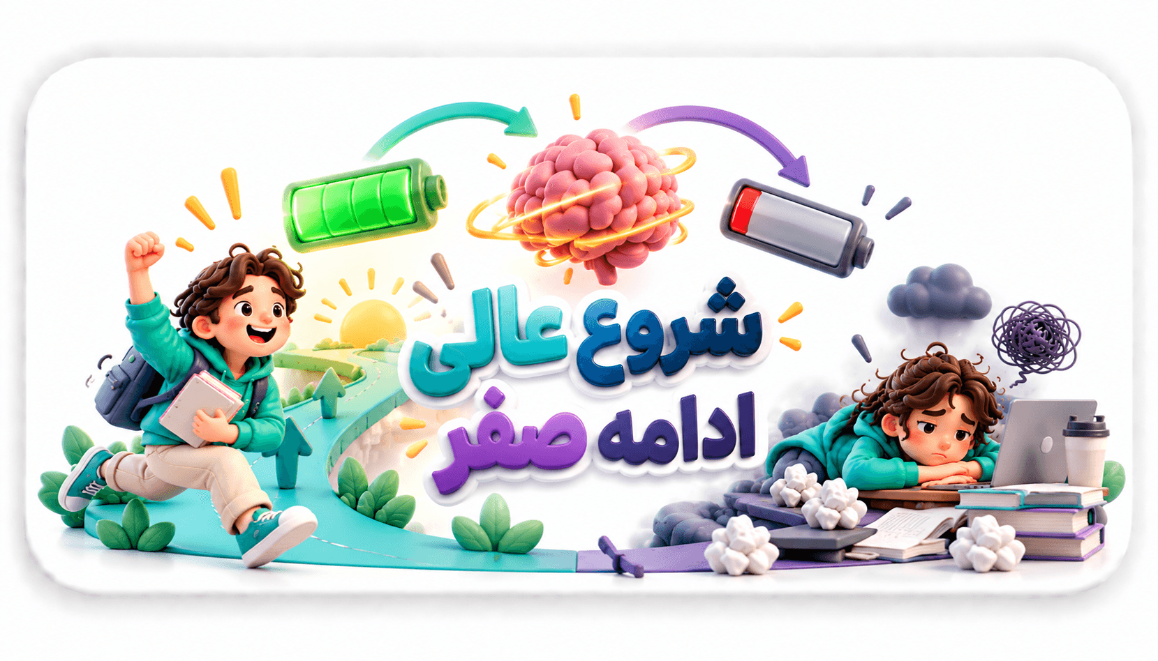 شروع عالی، ادامه صفر؛ چرخه پاداش و اهمالکاری.